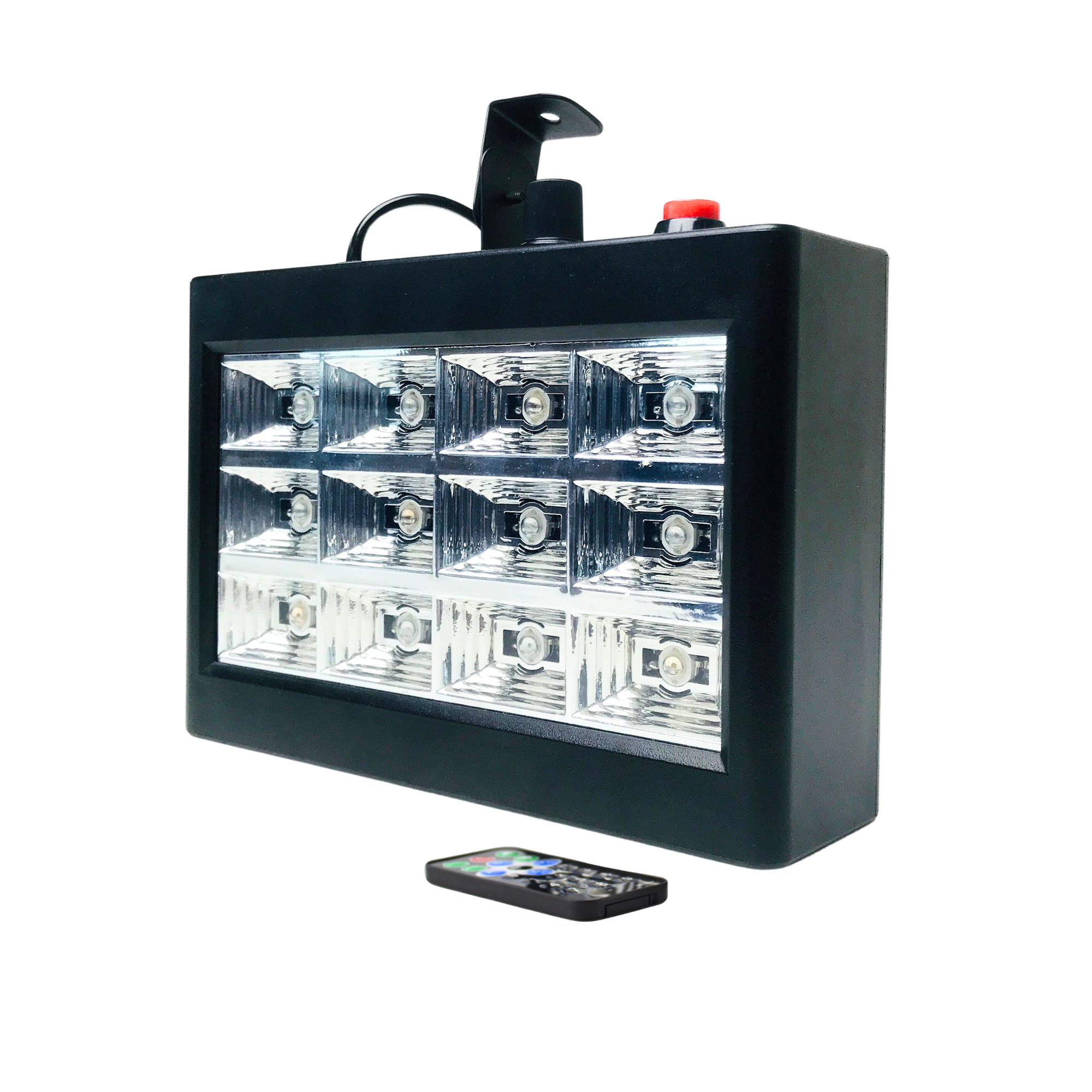 Stage lighting, led stroboscopic lights, 12 grille sound-controlled lights, bar mini ktv private room lights, bar dyeing lights details Picture