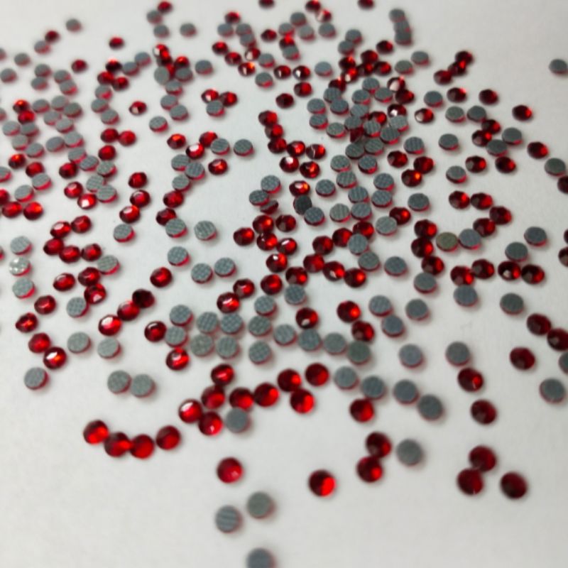 大红色烫钻SS20双面钻玻璃烫钻美甲钻DIY钻