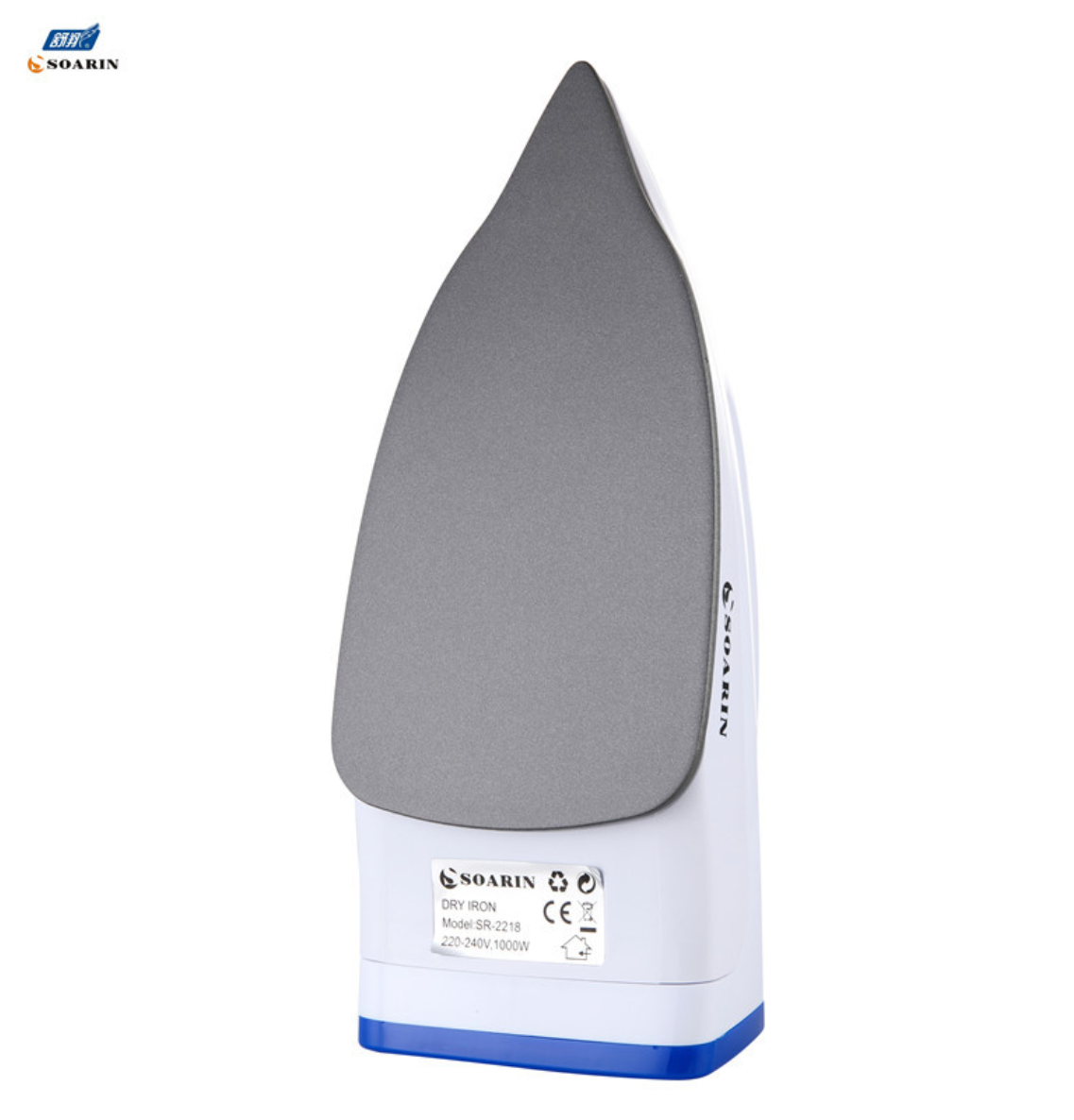 Direct supply of SR-2218 Teflon dry iron irons from English manufacturers for export, cross-border wholesale of Steamiron irons in stock undefined