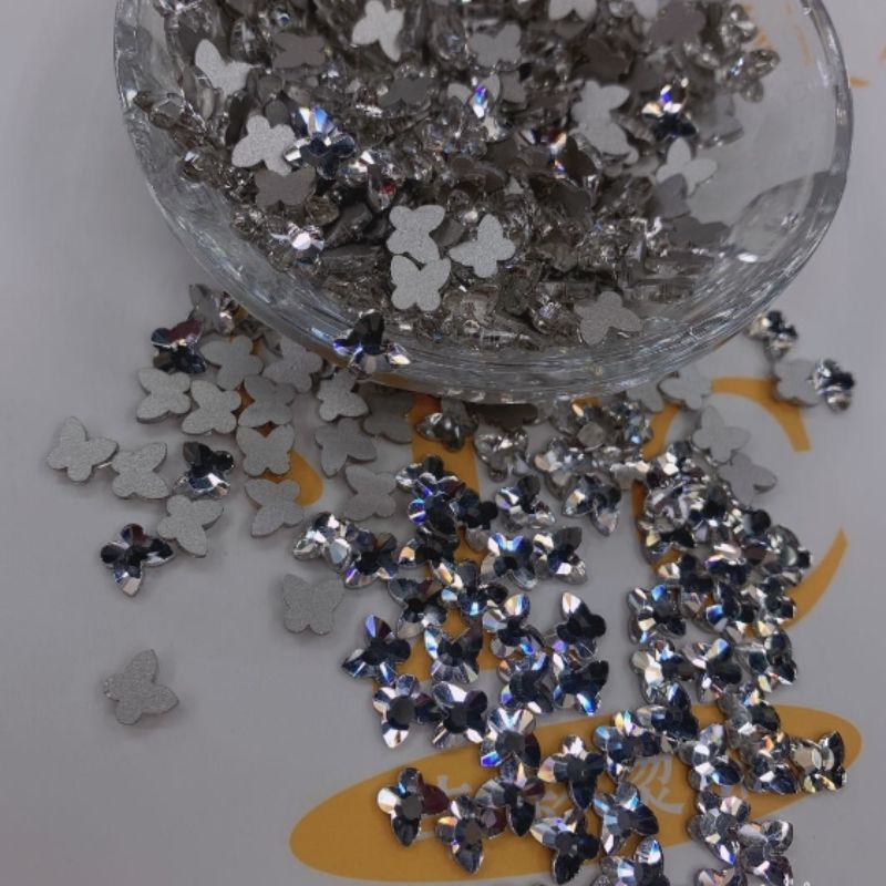 6*8蝴蝶型异形中东钻DMC美甲钻玻璃烫钻