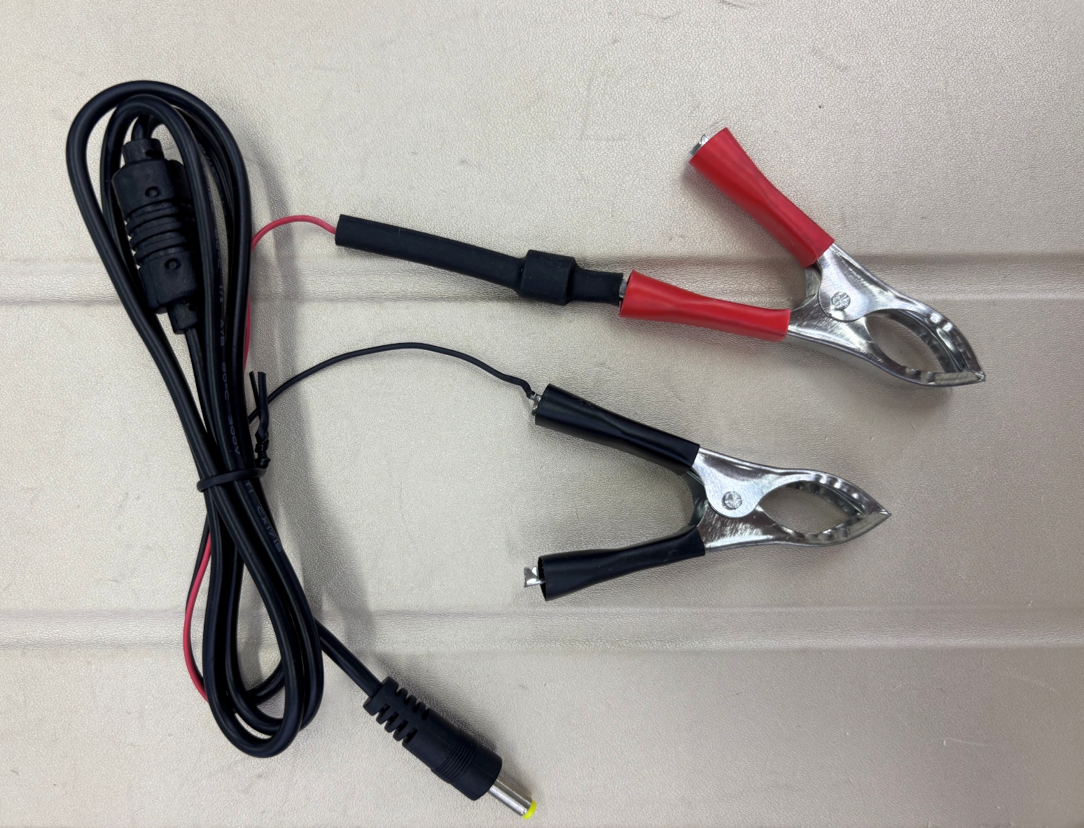 Alligator clip power test wire, alligator clip inspection wire, battery wire details Picture