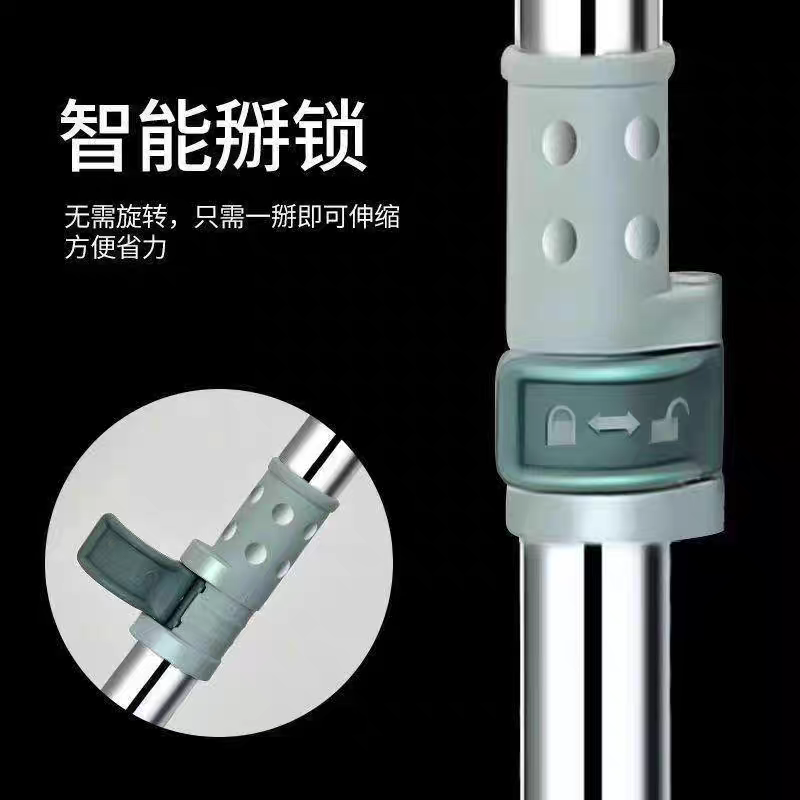 35 cm telescopic two-in-one water scraper, glass water scraper wonder, hair and water sweeping magic broom, silicone water scraper, household hygiene Specification image