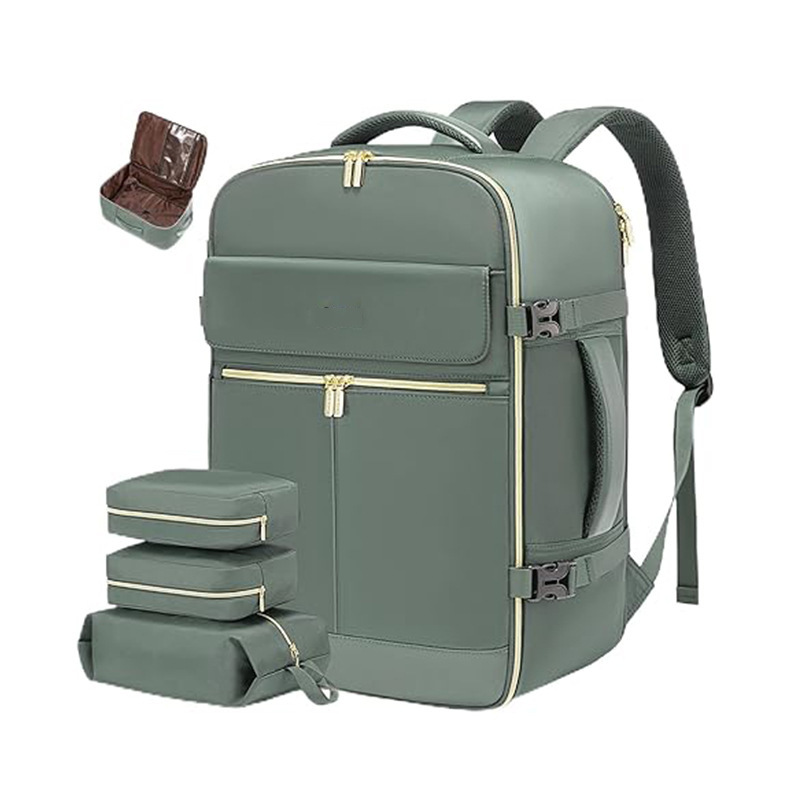 New style color-blocking daily leisure travel bag with large capacity storage bag, essential for business trips and travel backpacks details Picture
