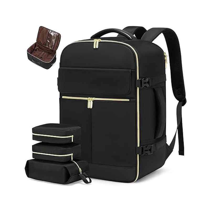 New style color-blocking daily leisure travel bag with large capacity storage bag, essential for business trips and travel backpacks full figure