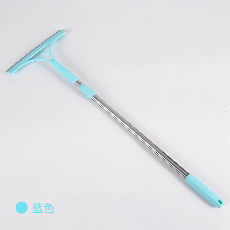 可伸缩加长杆擦玻璃神器家用地刮水器擦窗户刮刀清洁工具玻璃刷