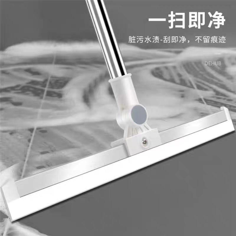 50 cm magic broom, silicone dust-free office and bathroom glass broom, non-stick hair, water-scraping magic mop detail image 4
