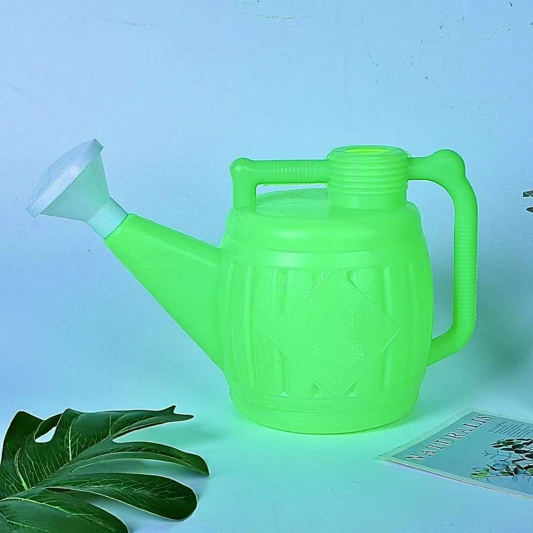 浇花水壶家用塑料洒水壶长嘴花洒喷壶园艺浇菜喷水壶加厚大淋花壶