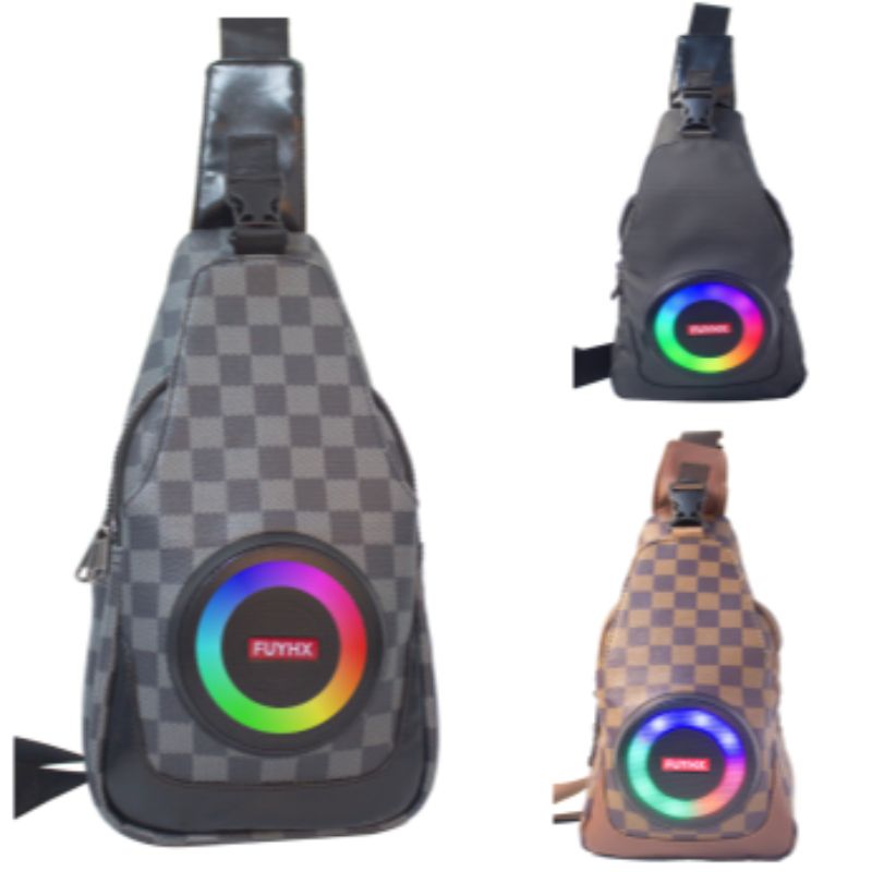 便携蓝牙音箱音响 立体声低音炮 家用无线蓝牙背包音箱 小型蓝牙音响详情图1