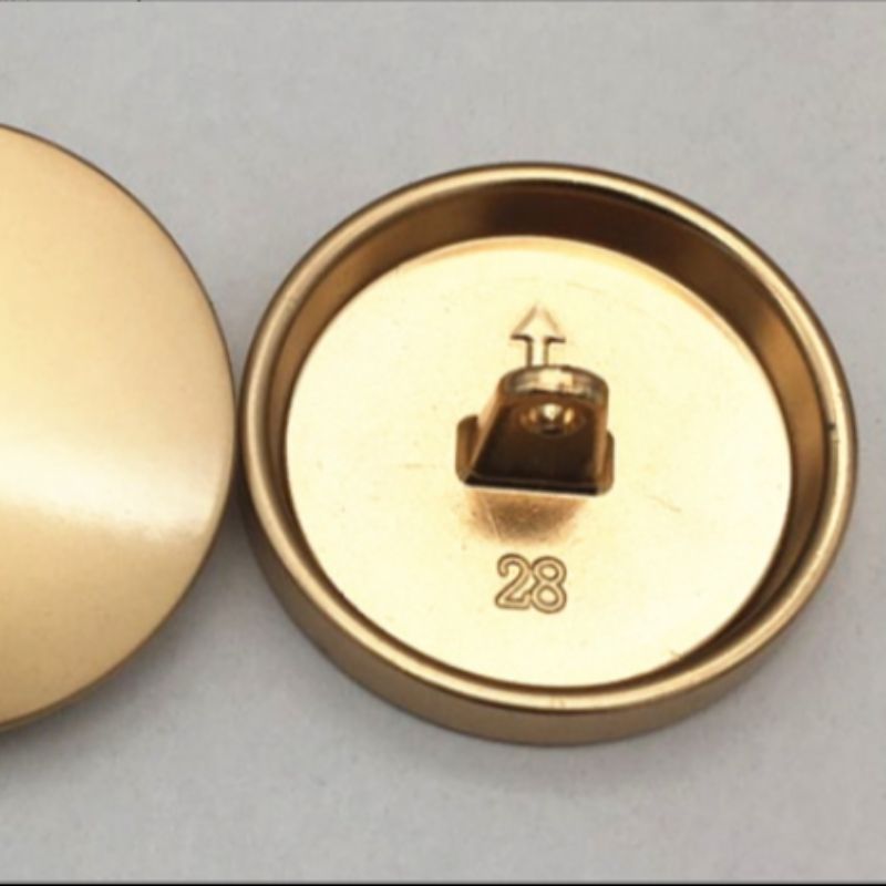 四合纽扣金属光面铜质四合扣钮扣