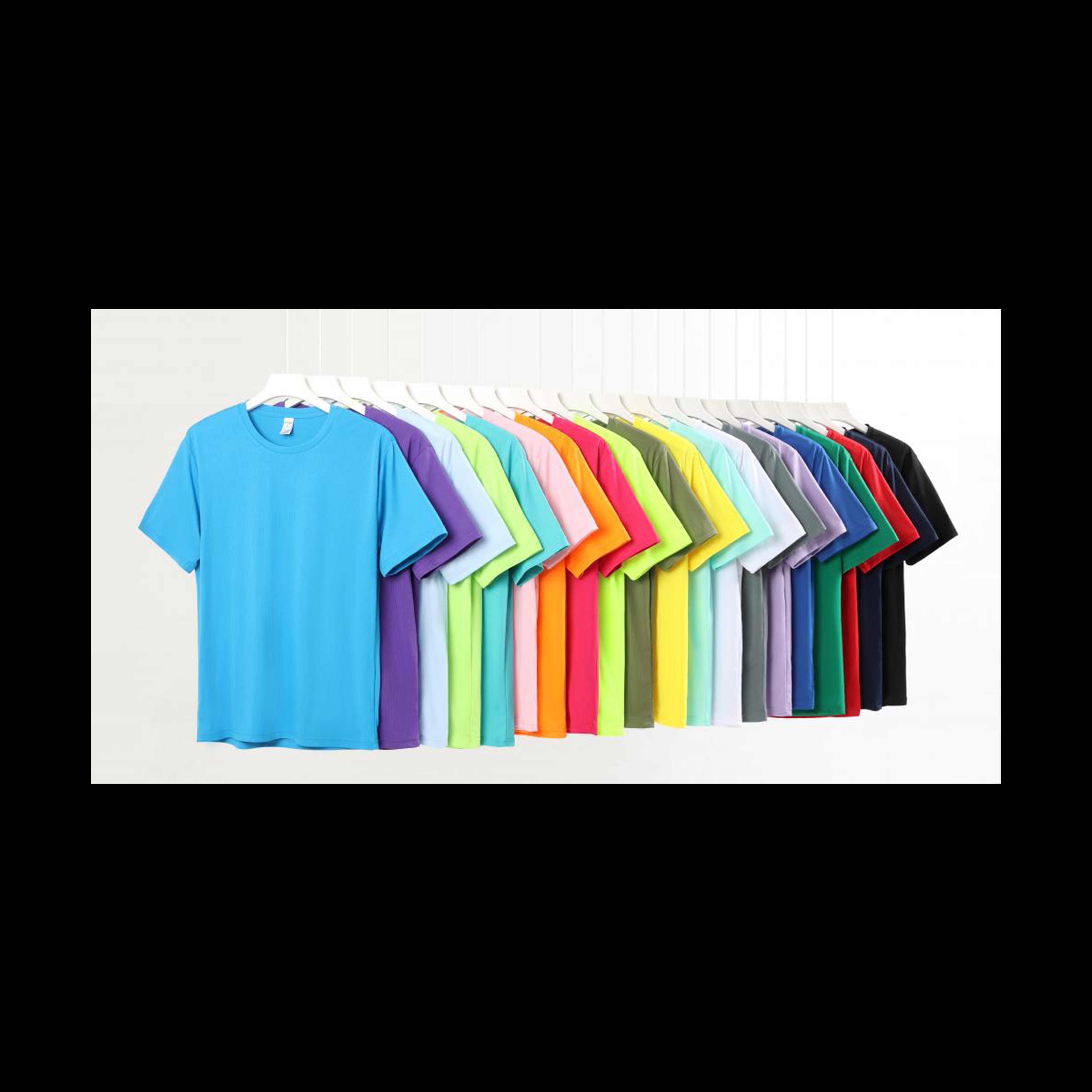 Customized FG loose Desan jacquard quick-drying advertising shirt, cross-border Asia-Europe size double label R307 (new fabric 20 colors), cool, breathable, comfortable and quick-drying t-shirt details Picture