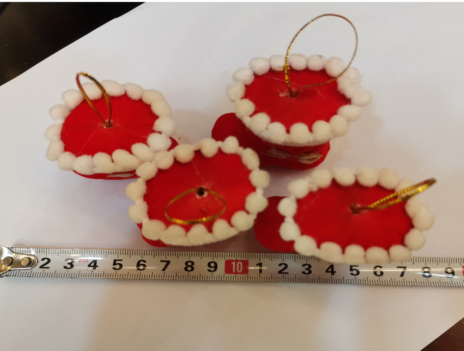 Donghuang Christmas Foam Shoe Pendants, Christmas supplies and craft pendants Application Scenario