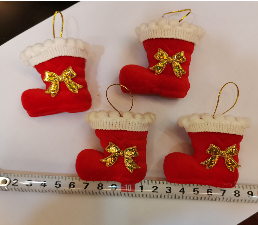 Donghuang Christmas Foam Shoe Pendants, Christmas supplies and craft pendants Specification image