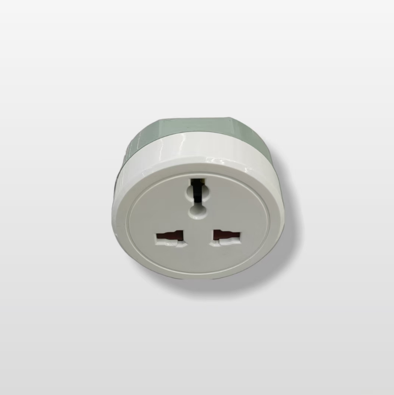 European-style conversion plug for electrical products, European-style to British-style conversion