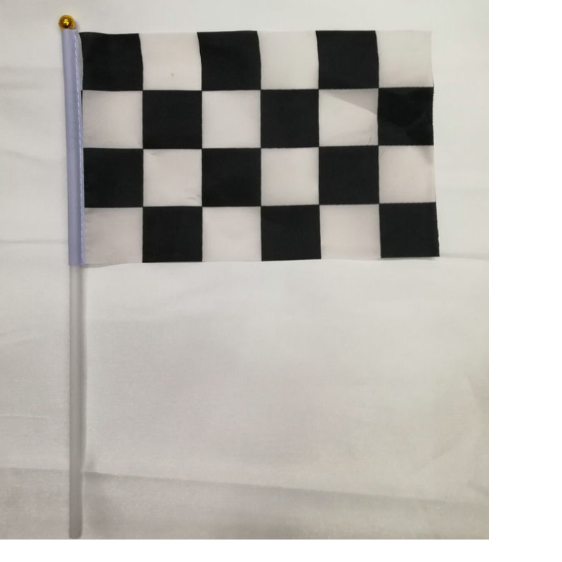 f1赛车旗黑白格子旗赛车发令旗发车旗赛车手1摇旗