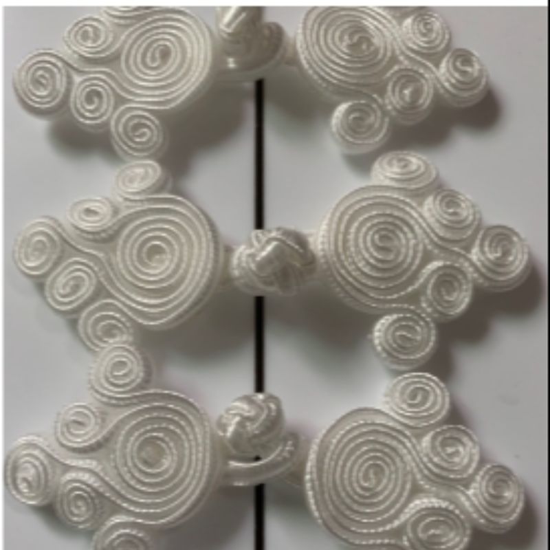 国潮旗袍盘扣手掌白菜七珠四轮六轮一字虫扣