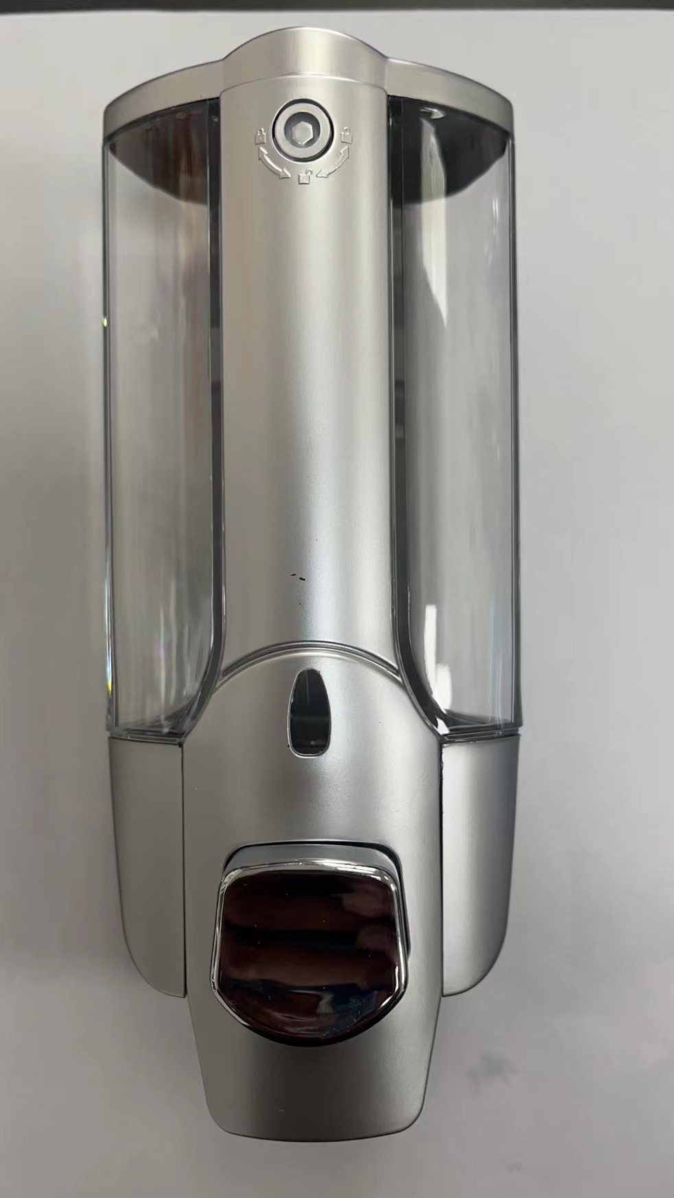 Hotel non-punching soap dispenser, hand sanitizer, bathroom wall-mounted press bottle, shampoo and body wash box, wall-mounted