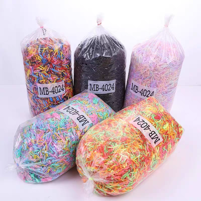 美美饰品AA101013儿童饰品夏季新款可爱发圈 女童潮流发饰。迷你碎发卡儿童发饰