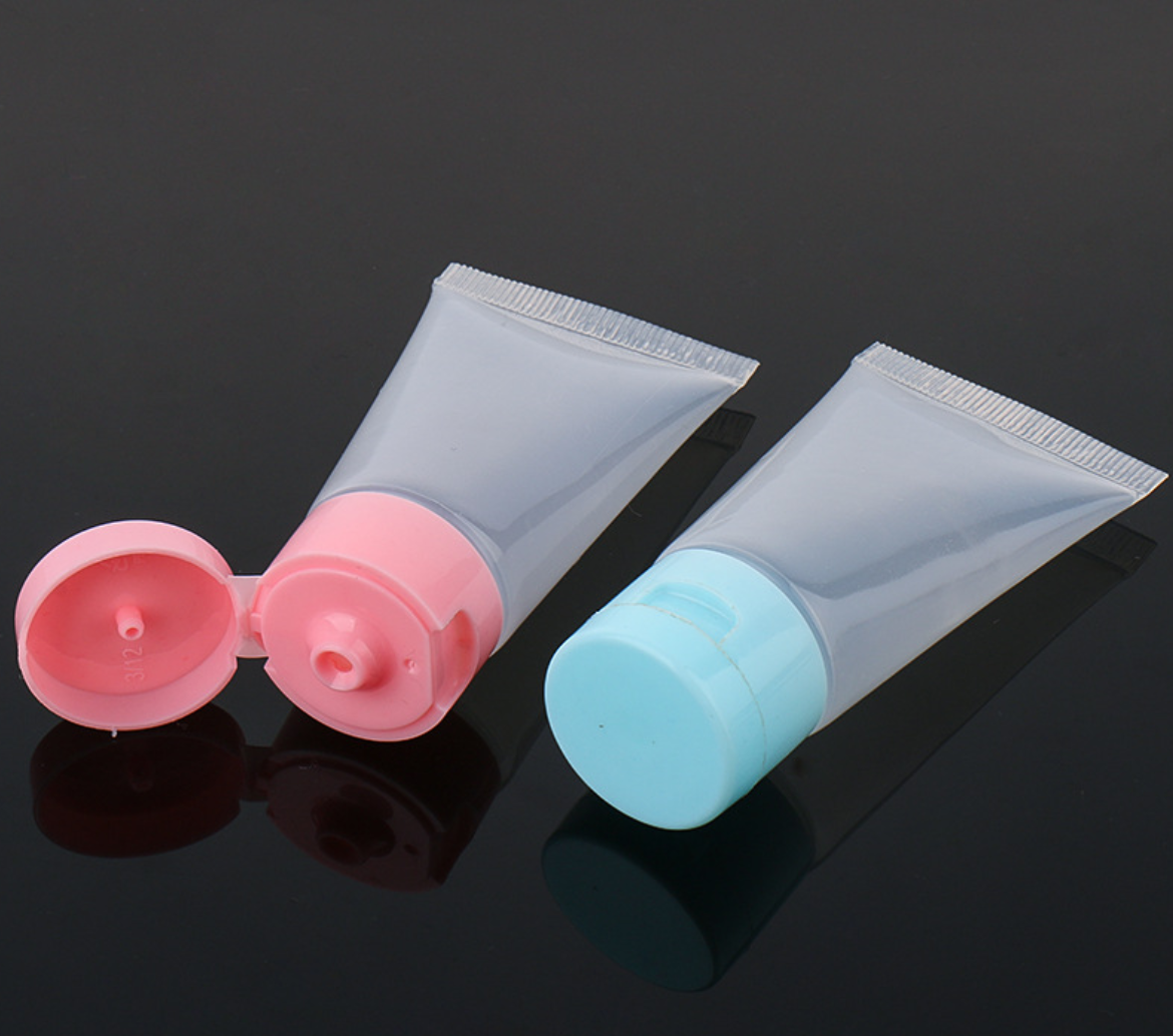 软管挤压式乳液瓶洗发水洗手液按压空瓶旅行便携化妆品分装瓶套装 1