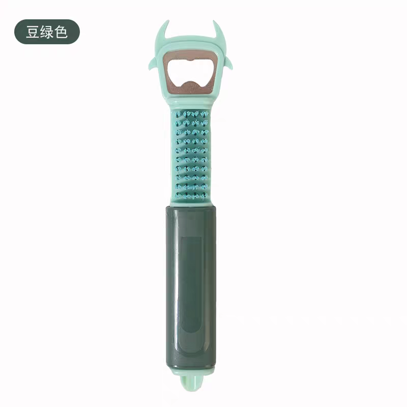 Multi-functional fruit peeler, household fruit and vegetable peeler, creative seven-in-one long-handled bottle opener