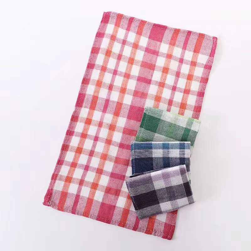 High-quality tea towel, 33*55CM, soft and does not damage the surface. It can be used for washing dishes and wiping tables. Made of high-density fiber, it absorbs water quickly and dries quickly Application Scenario