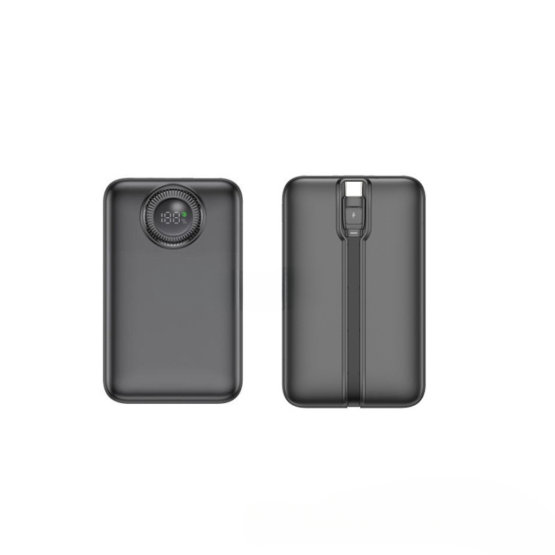 Commercial gift power bank 5000mah fast charging built-in cable mobile power bank 10000mah 20,000 Power bank
