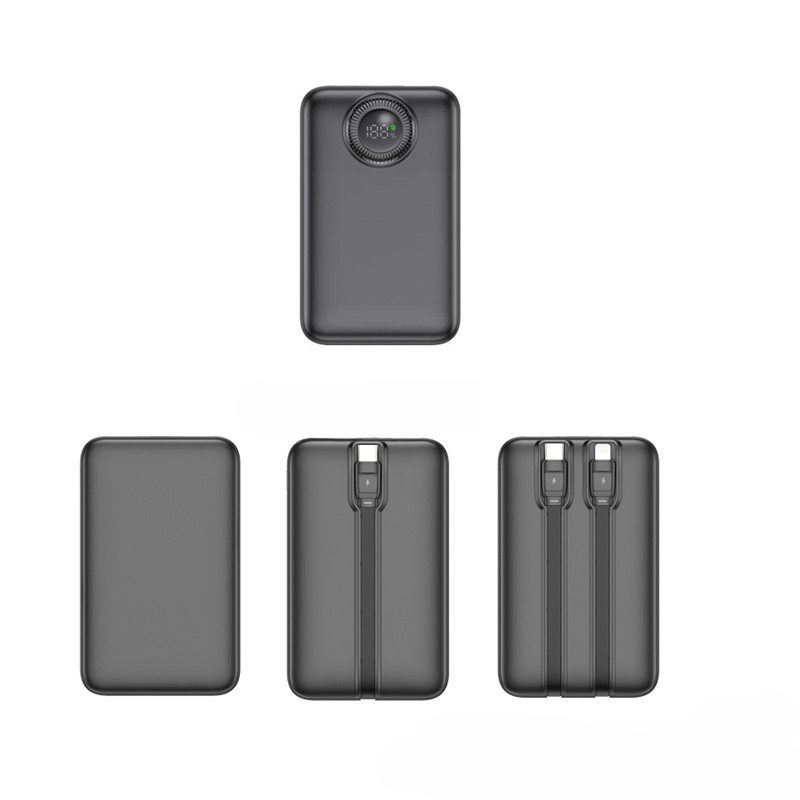 Commercial gift power bank 5000mah fast charging built-in cable mobile power bank 10000mah 20,000 Power bank Application Scenario