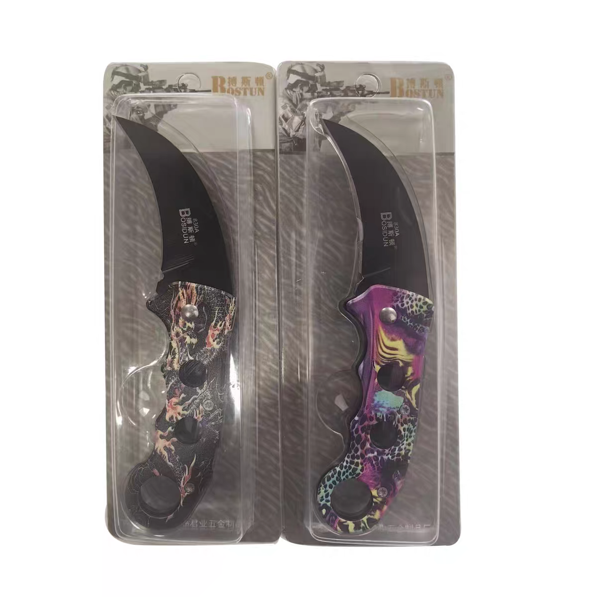 New folding knife, fruit knife, portable knife, camping survival knife, multi-purpose, supermarket and street stall chromium-vanadium alloy steel