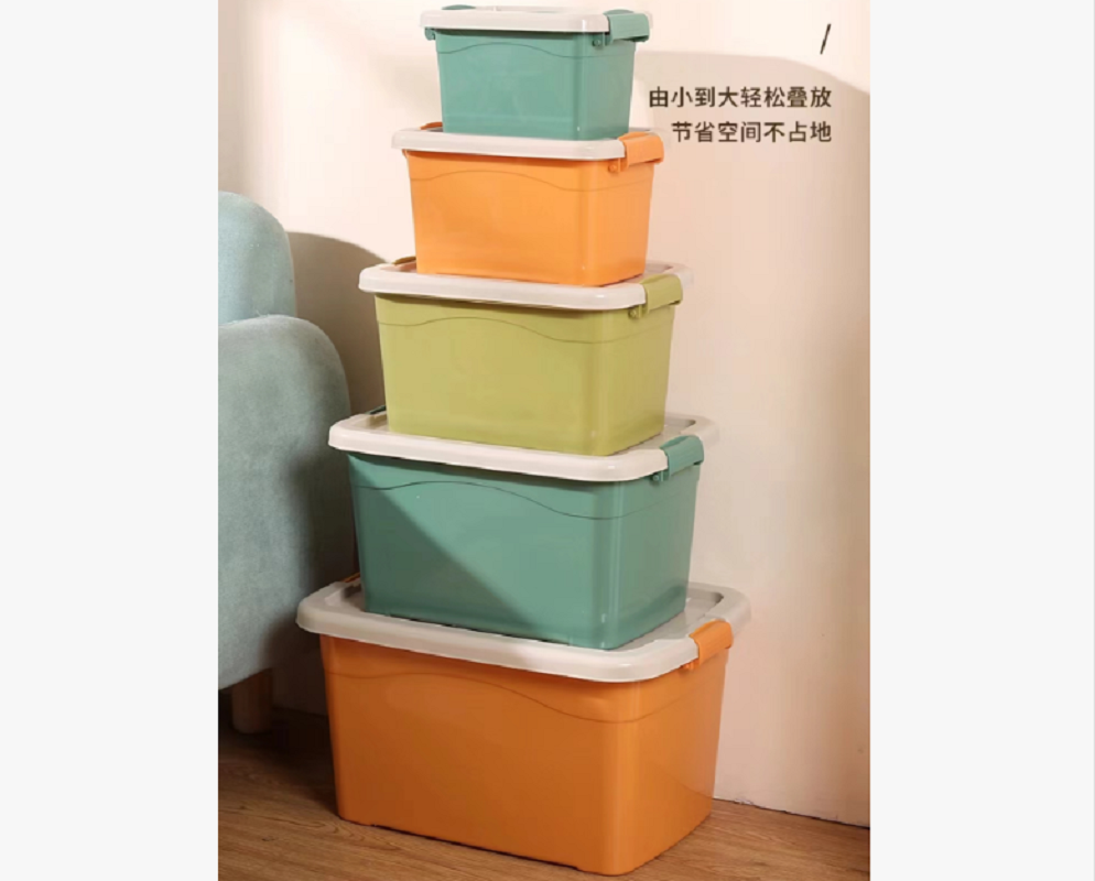 收纳箱/布艺收纳箱/收纳/被子收纳盒箱/折叠收纳箱产品图