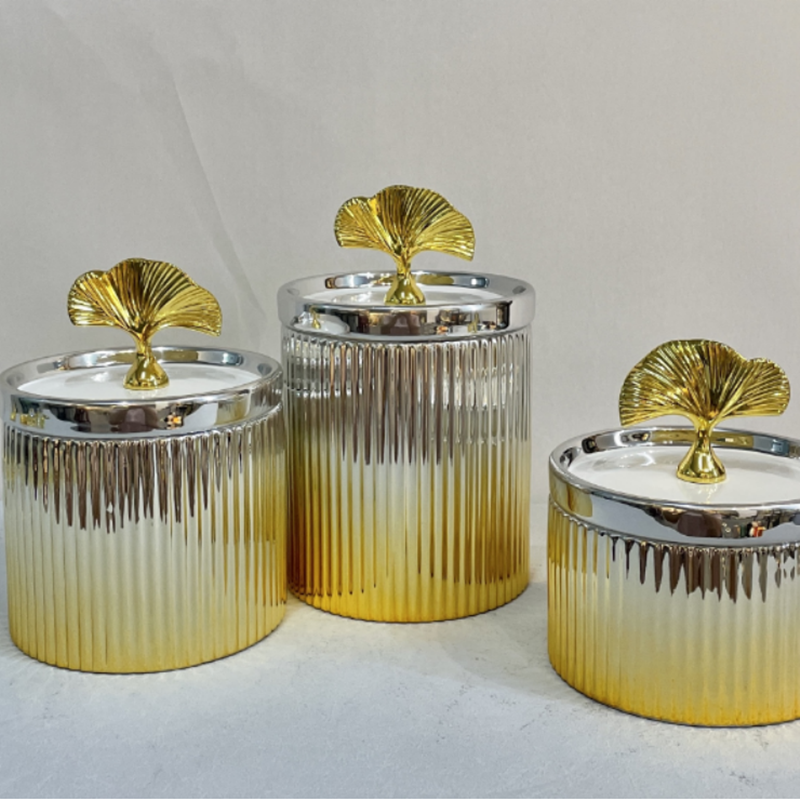 Ceramic sealed jars, food-grade storage jars, kitchen blue and white storage jars, decorative items pic 11