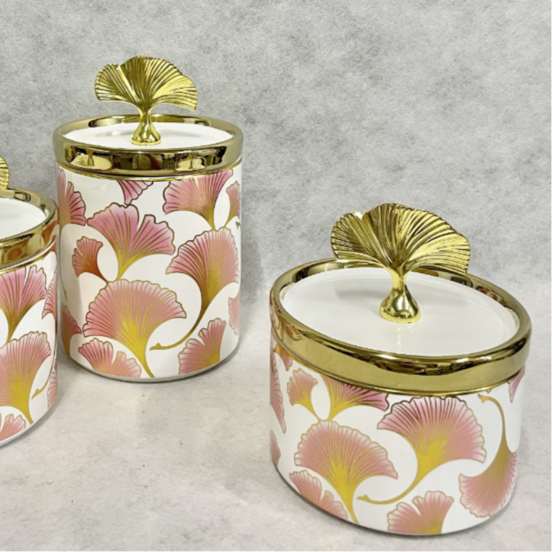 Ceramic sealed jars, food-grade storage jars, kitchen blue and white storage jars, decorative items pic 6