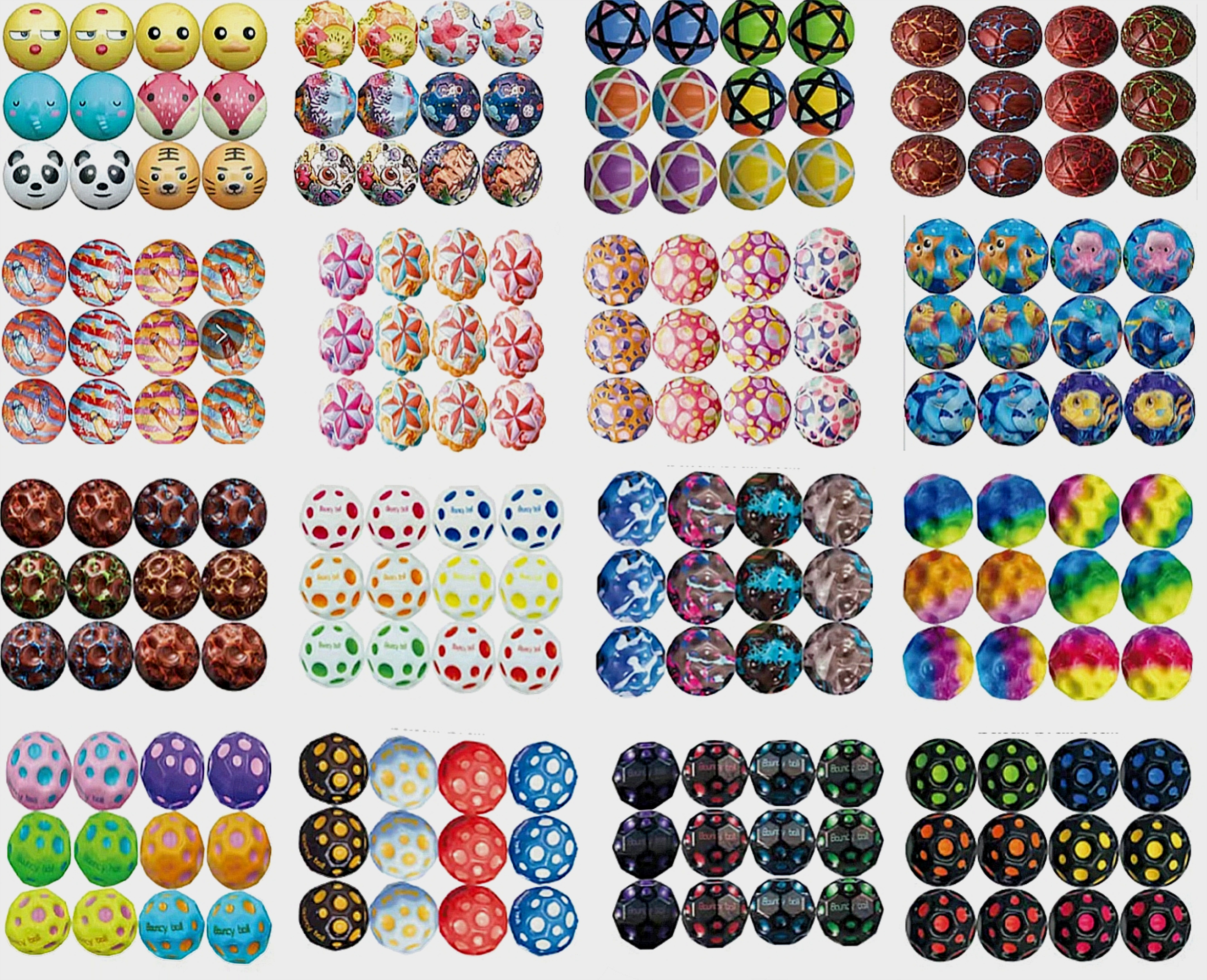 CM高弹PU球  儿童益智玩具 洞洞球  10CM 7CM 6CM 款式多样 锻炼上肢 恢复视力 协调身体