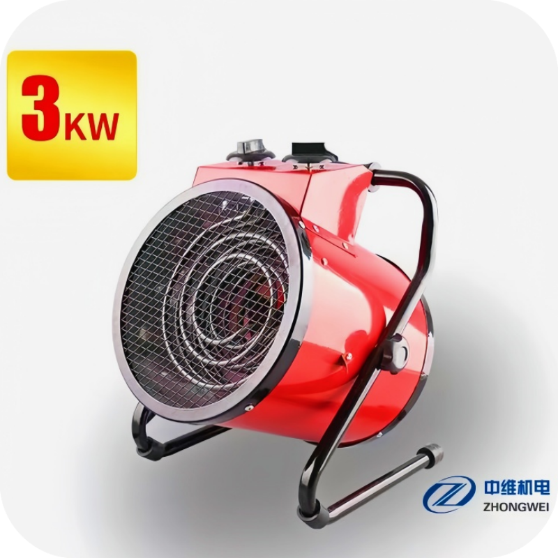 3KW220V工业暖风机取暖器大功率取暖器养殖保温烘干保暖育雏小钢炮热风机