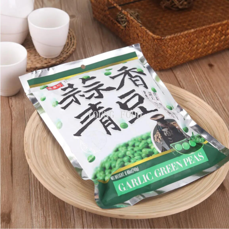 包邮！AQUARTE进口零食下酒菜咸味坚果 台湾盛香珍蒜香青豆240g