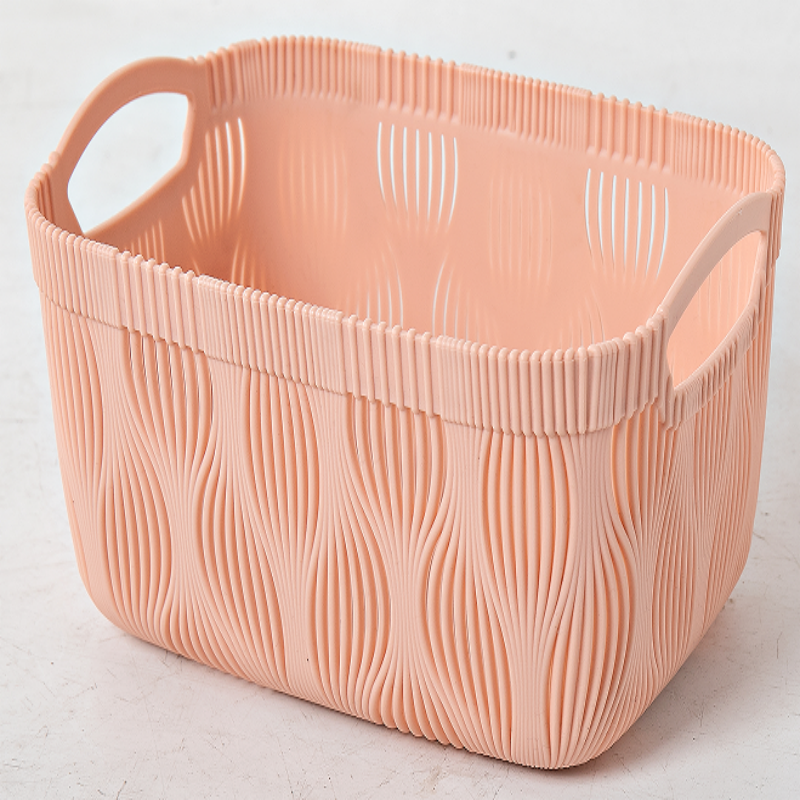 镂空塑料筐/收纳篮/柳编篮子/收纳/塑料收纳筐细节图