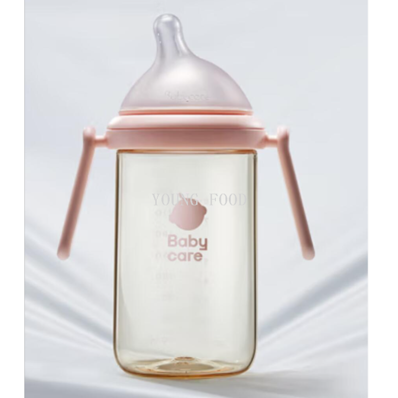 包邮！洋什铺穿戴甲babycare歪头仿母乳系列PPSU奶瓶240ml