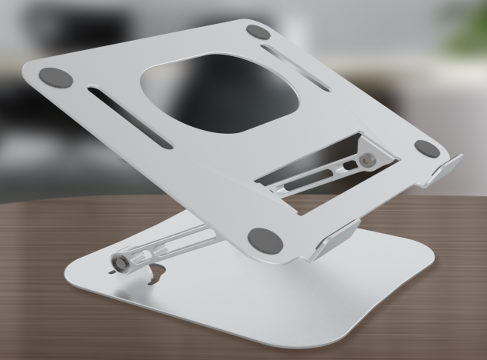 笔记本电脑支架托架学生宿舍桌面可升降增高便携手提折叠旋转多功能散热架详情1