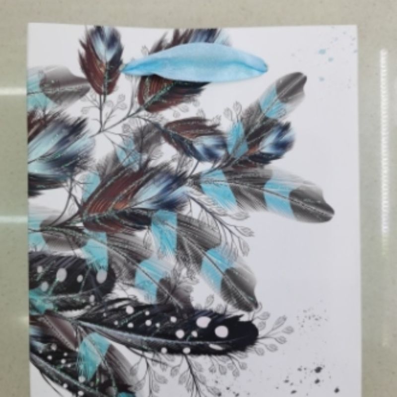 厂家直销中国风羽毛礼品纸袋包装1