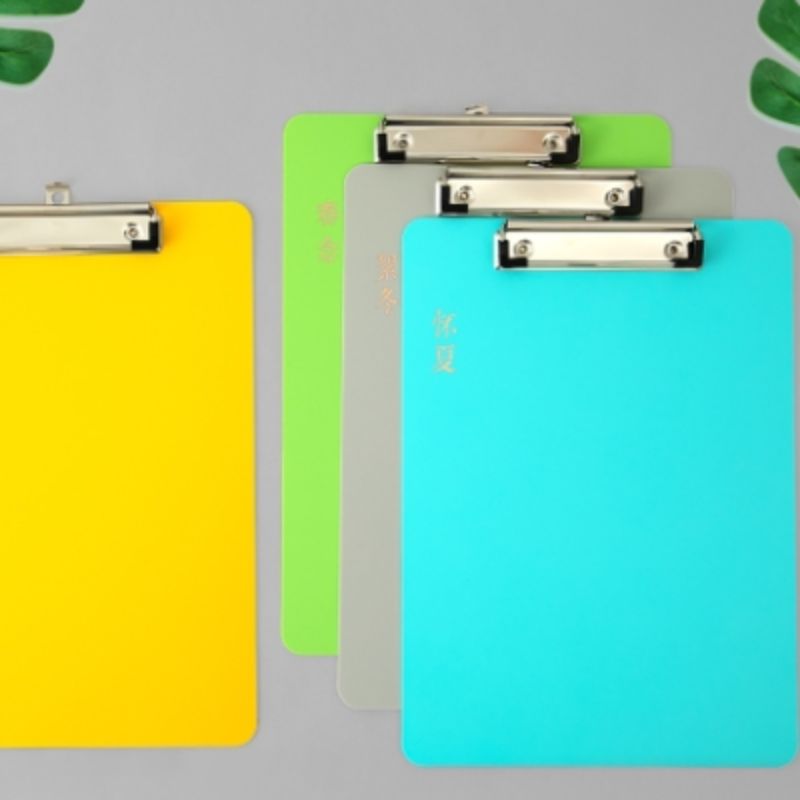 鸿泰书写垫板保护文件夹A4国风板夹塑料试卷资料写字多功能复写板