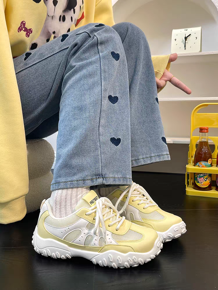 人本运动板鞋女士夏季透气板鞋产品图