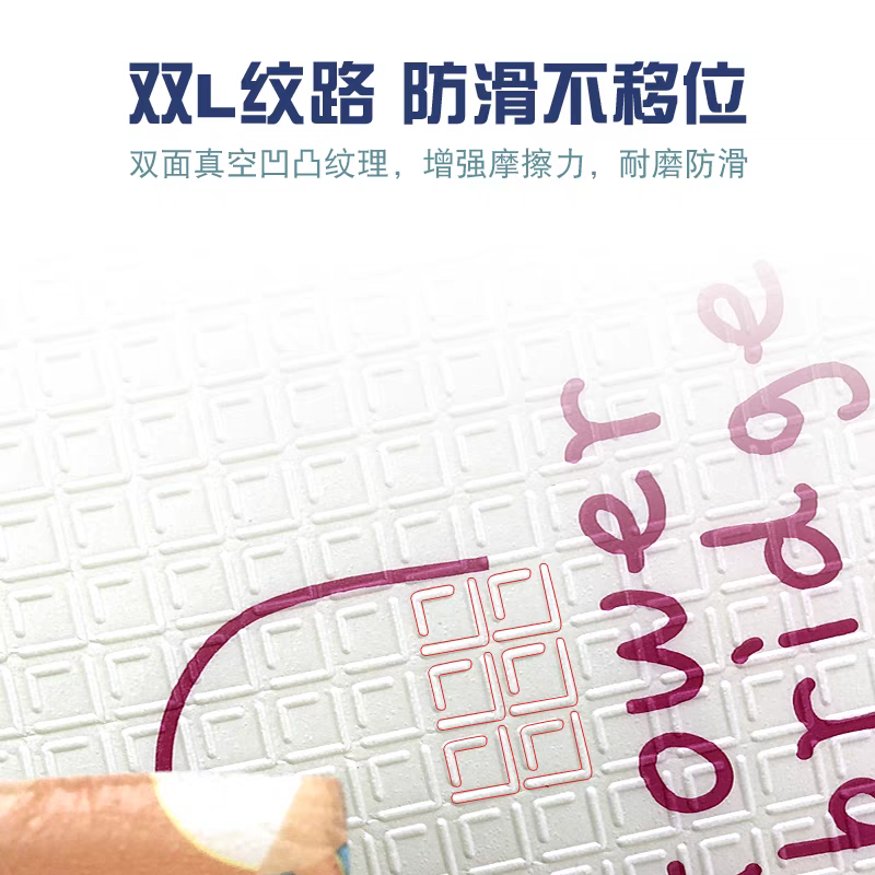 1.2*1.8防摔地垫宝宝可折叠爬行垫加厚泡沫地垫防滑床边垫客厅幼儿园垫详情图3