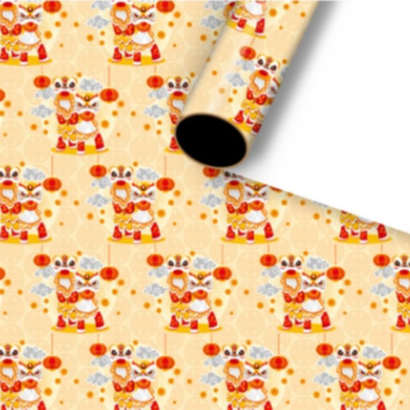 中国风礼物包装纸新年喜庆婚礼礼品包装纸元旦节日包装纸包书纸3