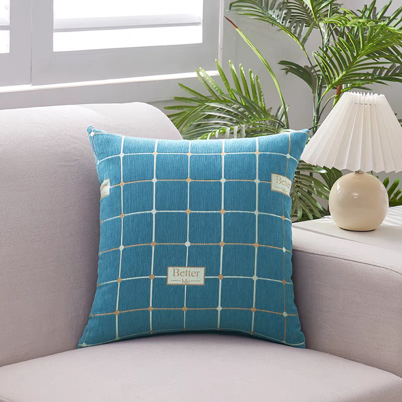 Unique thickened Chenille pillow cover, large backrest, headboard pillow, living room sofa pillow cover detail image 3