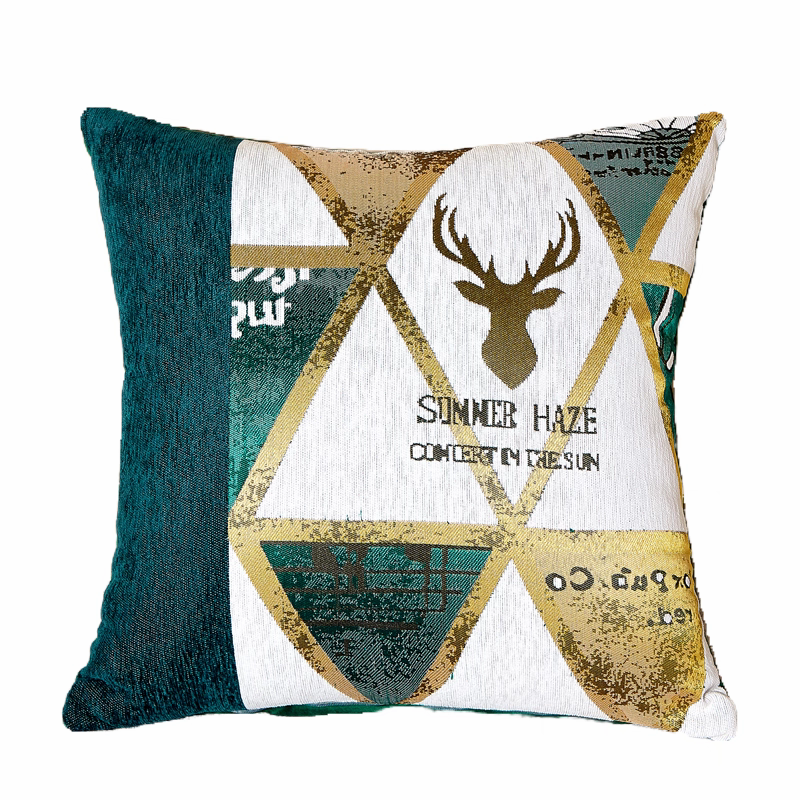 Cashmere antler square cushions, sofa cushions, living room and bedroom headrests, large throw pillows, custom-made waist pillows detail image 4