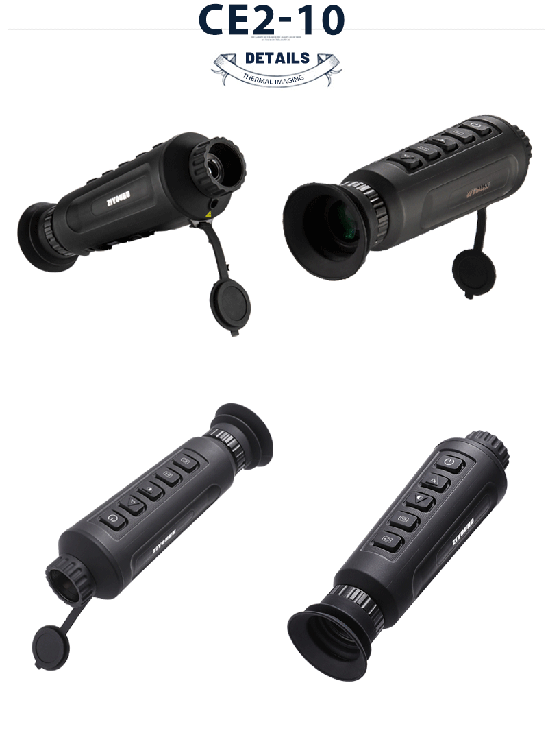 Infrared thermal imaging high-definition night vision outdoor wilderness and jungle screen detector, multi-functional all-black thermal sensing explorer pic 19