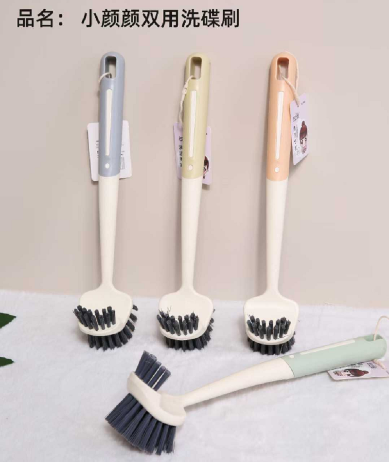 Factory direct sales MF139-6858 pot brush cleaning brush, pot brush, pot and bowl cleaning, cheap pot brush, plastic pot brush pic 1