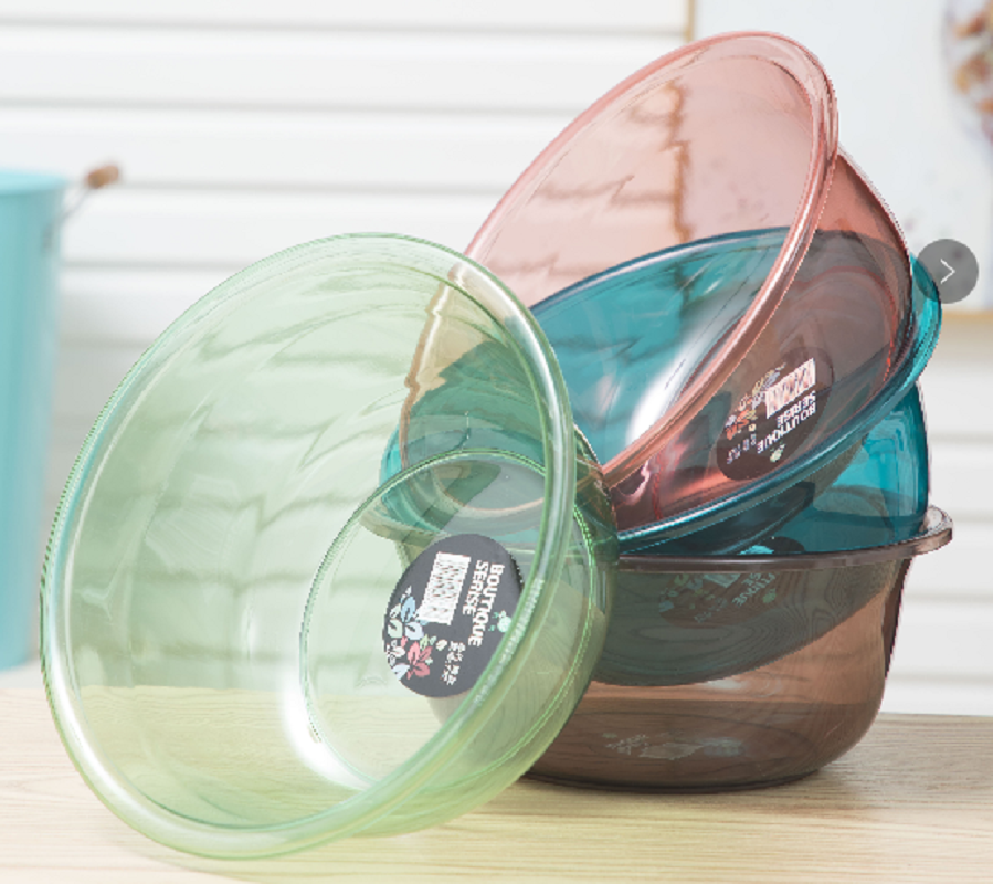 厂家直销MF106-731脸盆 透明脸盆 洗脚盆 便宜脸盆