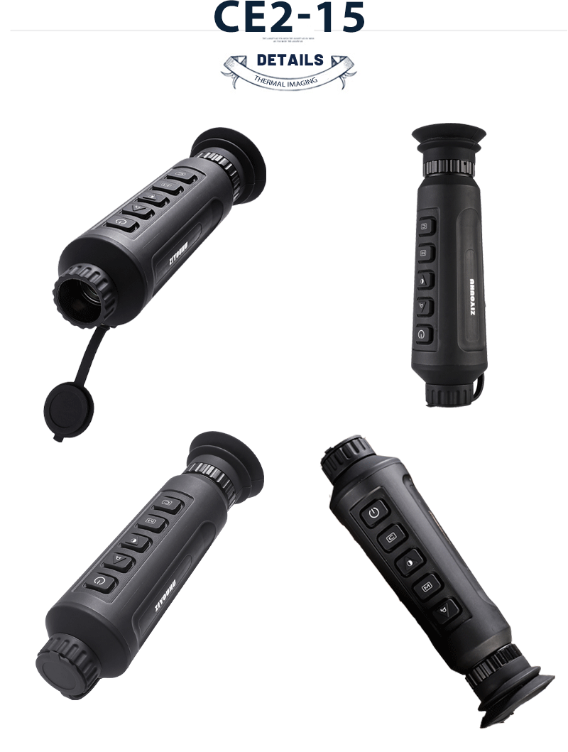 Infrared thermal imaging high-definition night vision outdoor wilderness and jungle screen detector, multi-functional all-black thermal sensing explorer pic 20