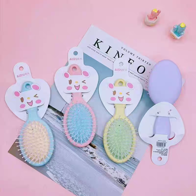 New fresh and cute air cushion comb, air cushion hair care comb, cute and portable small comb for girls, airbag massage comb detail image 2
