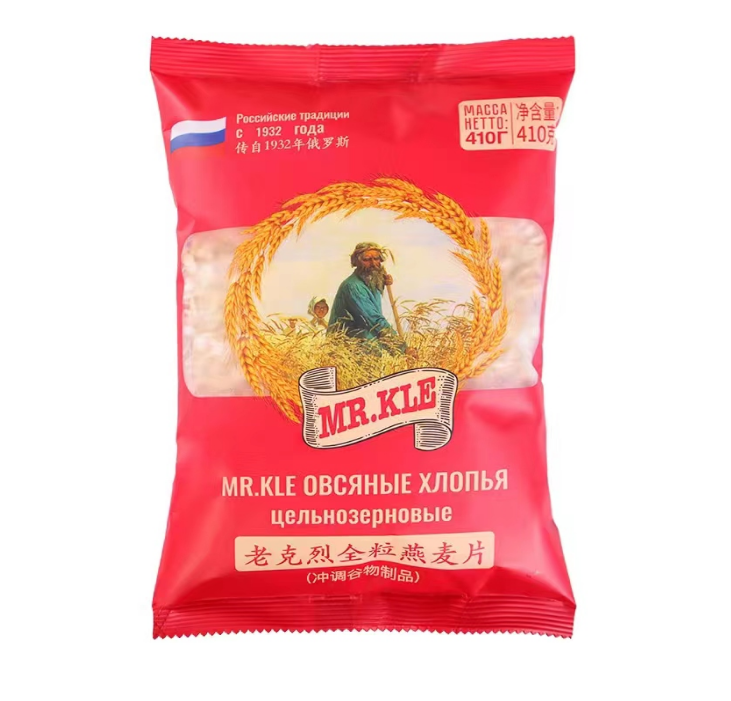 包邮！GADESCHI进口零食冲泡手办 俄罗斯老克烈全粒混合麦片410g详情2