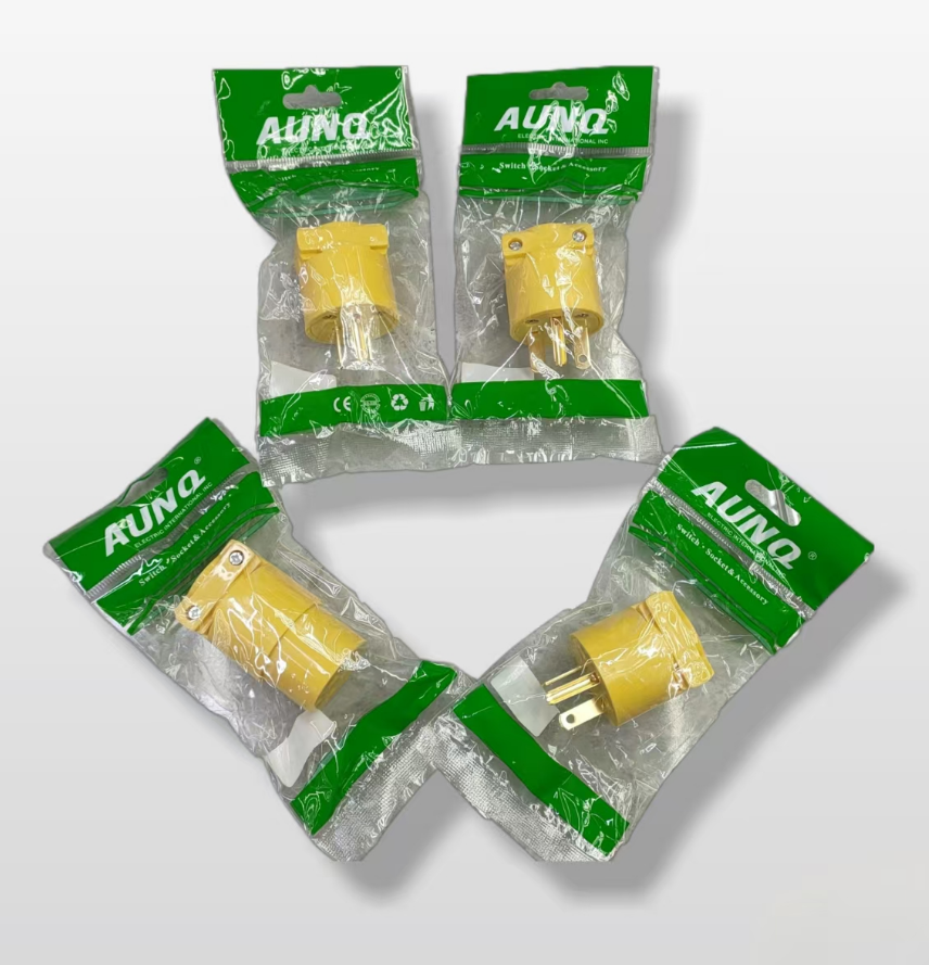 Electrical products from South America, with various specifications of plugs, sockets, lamp heads and lamp holders